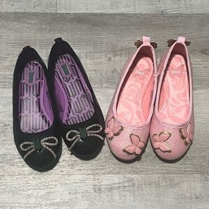 Wicked Elphaba and Glinda shoes